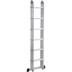 Çağsan TS6040 2x6 Basamaklı İki Parçalı Sürgülü Alüminyum Merdiven