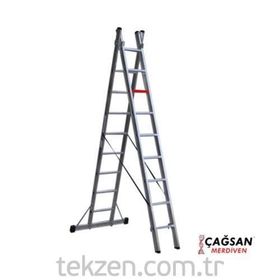 Çağsan TSA6 10 Basamaklı İki Parçalı Çok Amaçlı Merdiven
