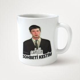 Cahille Sohbeti Kestim Baskılı Kupa