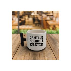Cahille Sohbeti Kestim Baskılı Kupa