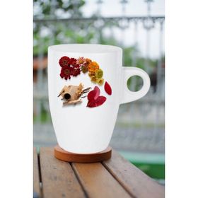 Caisya Romantik Sonbahar 01 Baskılı Kupa