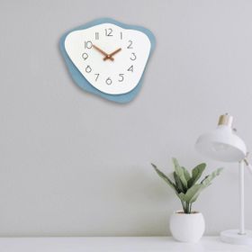 CajuArt Dekoratif Modern Asimetrik Tarz Büyük Boy Duvar Saati