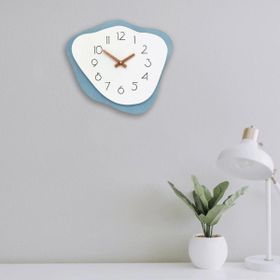 CajuArt Dekoratif Modern Asimetrik Tarz Büyük Boy Duvar Saati