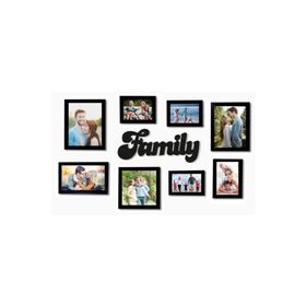 CajuArt Family Aile Dekoratif Ahşap Duvar Tablo
