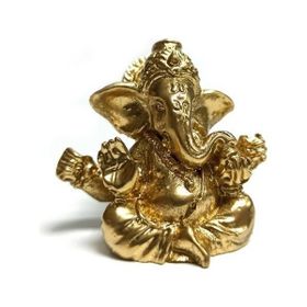 CajuArt Hint Ganesh Fil Buda Minyatür 5 cm Biblo