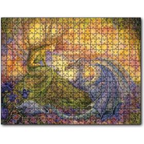 Caka Tablo Ağaç Kız ve Ejderha Mistik Tablo 255 Parça Puzzle