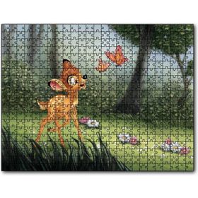Caka Tablo Bambi ve Kelebekler 1000 Parça Puzzle
