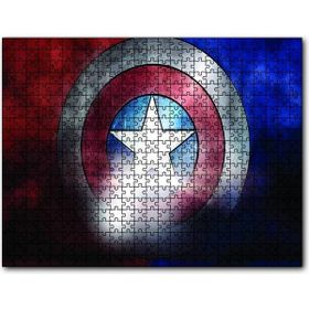 Caka Tablo Captain Amerika'nın Kalkanı Logo 120 Parça Puzzle