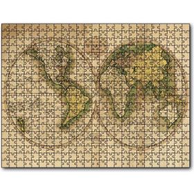 Caka Tablo Dünya Haritası Görseli 255 Parça Puzzle