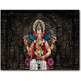 Caka Tablo Hinduizim Tanrı Illüstrasyon 500 Parça Puzzle