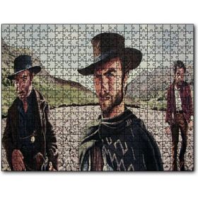 Caka Tablo İyi Kötü Çirkin Karikatürize 255 Parça Puzzle