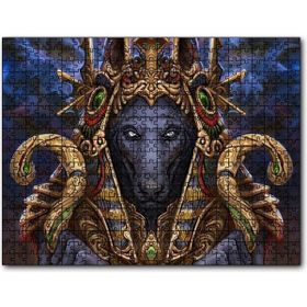Caka Tablo Kurt Firavun Dijital Çizim 120 Parça Puzzle