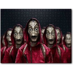 Caka Tablo La Casa De Papel Tüm Karakterler Dali Maskeli 255 Parça Puzzle