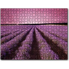 Caka Tablo Lavanta Tarlaları ve Mor Gökler 255 Parça Puzzle