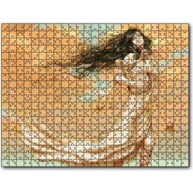 Caka Tablo Lir Çalan Mistik Kız ve Kuşlar 255 Parça Puzzle
