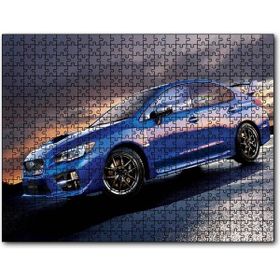 Caka Tablo Mavi Subaru Stı ve Bulutlu Gökler 255 Parça Puzzle