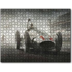 Caka Tablo Mercedes Gümüş Ok Görseli 500 Parça Puzzle