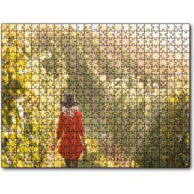 Caka Tablo Şarap Üreticisi Kadın Üzüm Bağlarında Görsel 500 Parça Puzzle