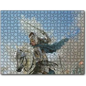 Caka Tablo Savaş Şovalye At Görseli 255 Parça Puzzle