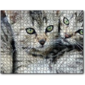 Caka Tablo Tekir Yavru Kediler 1000 Parça Puzzle