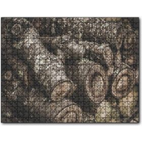 Caka Tablo Üstüste Kütükler 500 Parça Puzzle