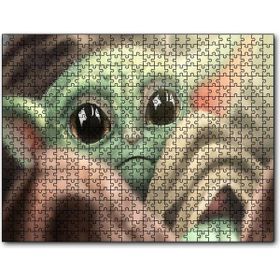 Caka Tablo Üzgün Bebek Yoda Görseli 120 Parça Puzzle