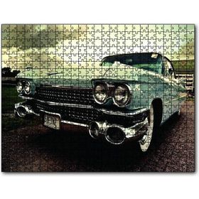 Caka Tablo Vintage Araba 500 Parça Puzzle