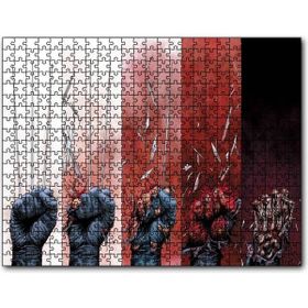 Caka Tablo Wolverine Ölümü Çizgi Roman Kapağı Görseli 255 Parça Puzzle