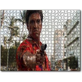 Caka Tablo Yaralı Yüz Kan Revan Içinde 255 Parça Puzzle