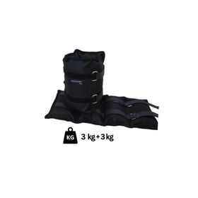 Çakabey 2x3 kg Siyah El Ayak Bilek Ağırlığı
