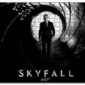 Cakapuzzle 007 Skyfall Daniel Craig Mdf 1000 Parça Puzzle