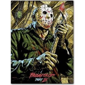 Cakapuzzle 13. Cuma Baskılı Film Afişi Görseli 120 Parça Puzzle