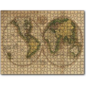Cakapuzzle 1800lerin Sonu Dünya Haritası Mdf 500 Parça Puzzle