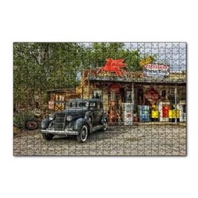 Cakapuzzle 1940 larda Arizonada Bir Market 120 Parça Ahşap Puzzle