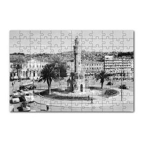 Cakapuzzle 1950 Ler Konak Saat Kulesi İzmir 120 Parça Ahşap Puzzle