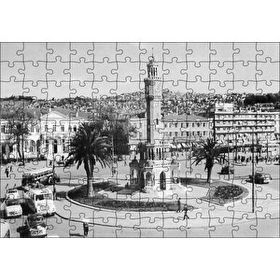 Cakapuzzle 1950 Ler Konak Saat Kulesi İzmir 120 Parça Ahşap Puzzle
