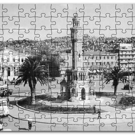 Cakapuzzle 1950 Ler Konak Saat Kulesi İzmir Mdf 255 Parça Puzzle