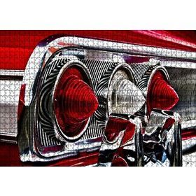 Cakapuzzle 1964 Chevrolet Impala Arka Stop Detay Mdf 1000 Parça Puzzle