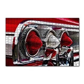 Cakapuzzle 1964 Chevrolet Impala Arka Stop Detay Mdf 120 Parça Puzzle