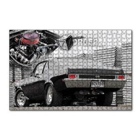 Cakapuzzle 1969 Chevrolet Nova Arka Görünüş 120 Parça Ahşap Puzzle