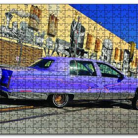 Cakapuzzle 1995 Cadillac Fleetwood Otomobil Mdf 120 Parça Puzzle