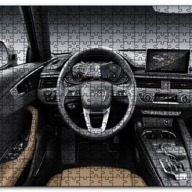 Cakapuzzle 2019 Audi A4 Kokpit Mdf 120 Parça Puzzle