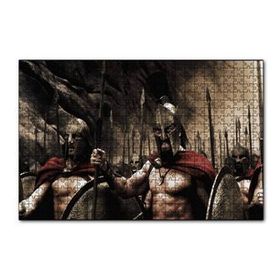 Cakapuzzle 300 Spartalı Mızraklı Savaşçılar Puzzle