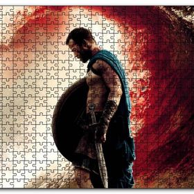 Cakapuzzle 300 Spartalı Savaşçı ve Kan Denizi Mdf 120 Parça Puzzle