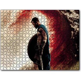 Cakapuzzle 300 Spartalı Savaşçı ve Kan Denizi Mdf 120 Parça Puzzle
