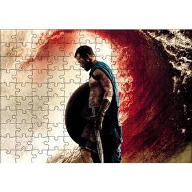 Cakapuzzle 300 Spartalı Savaşçı ve Kan Denizi Mdf 120 Parça Puzzle