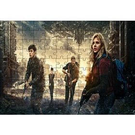 Cakapuzzle 5 dalga Chloe Moretz Mdf 120 Parça Puzzle