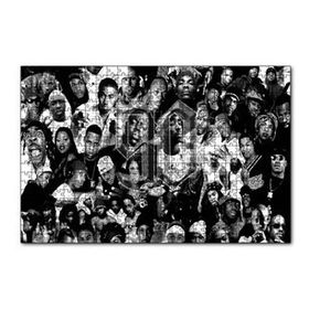 Cakapuzzle 90 Rap Şarkıcısı Monochrome Mdf 120 Parça Puzzle