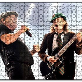 Cakapuzzle Acdc Angus ve Malcolm Mdf 255 Parça Puzzle
