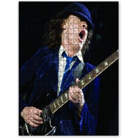 Cakapuzzle Acdc Angus Young Gitarist Ahşap 500 Parça Puzzle